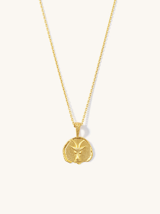 aries star sign necklace