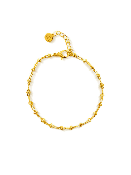 callie gold delicate bracelet