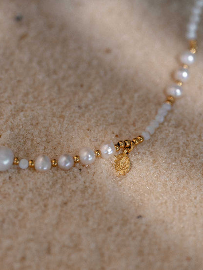 sandy beach inspired beaded jewellery