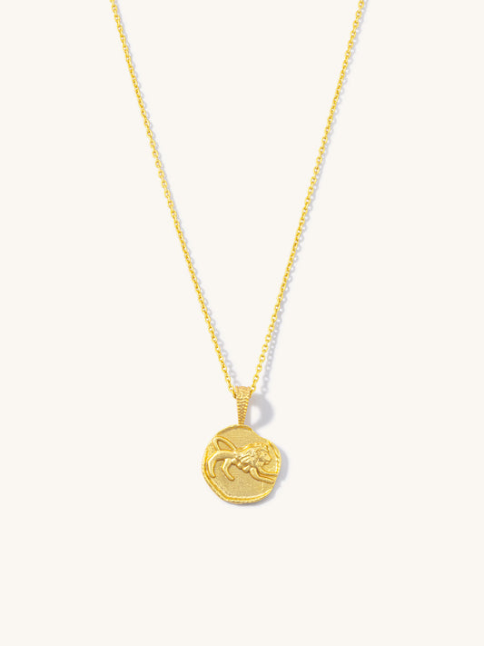 leo necklace zodiac