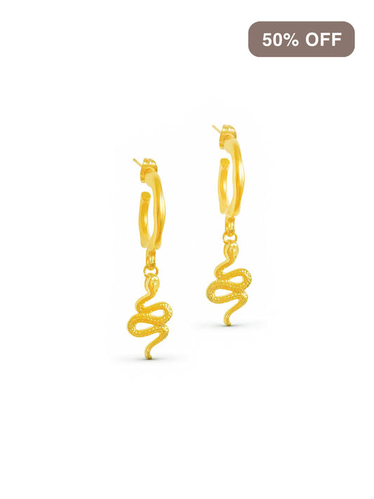 STATEMENT SNAKE HOOPS SALE