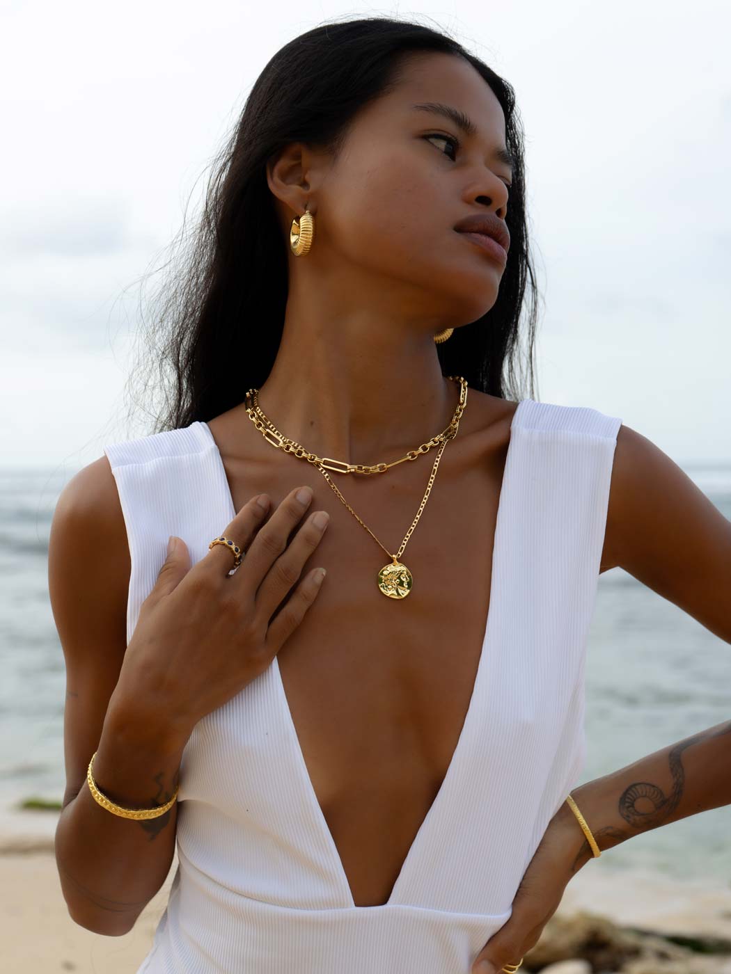 athena-goddess-necklace-stack
