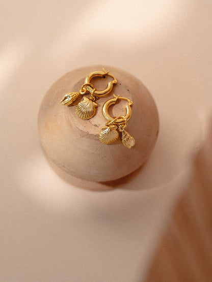 STATEMENT GOLD CHUNKY EARRINGS