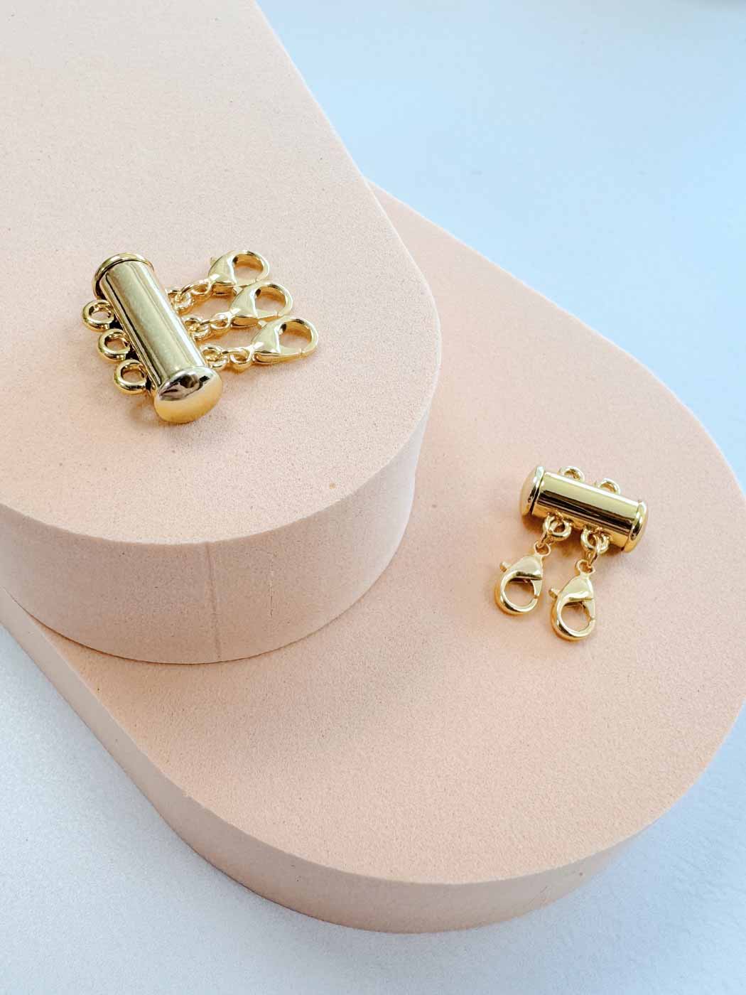 gold necklace separators 
