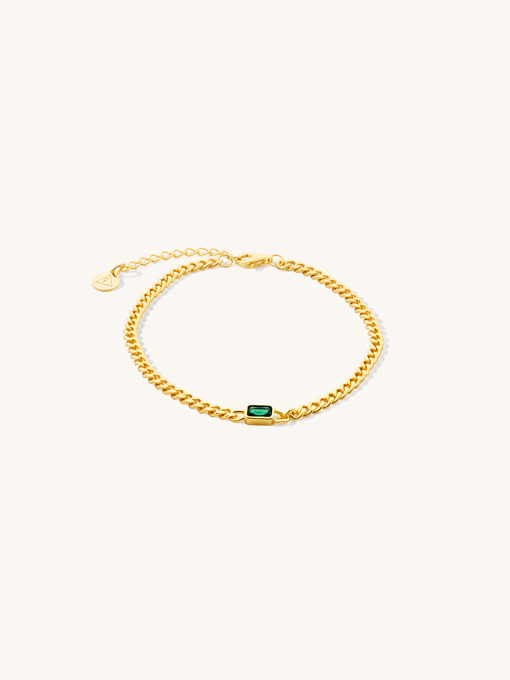 emerald-curb-bracelet