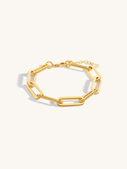 lucy-statement-paperclip-bracelet