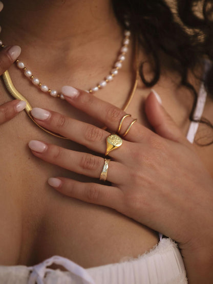 two-row-gold-stacking-ring