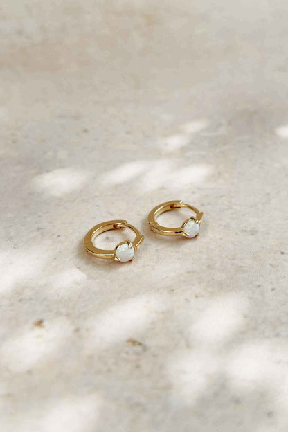GOLD-OPAL-HUGGIES-EARRINGS-MINIMAL-FLAT-LAY-ANGLE