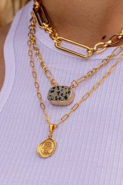 Hamsa-Hand-Talisman-Spiritual-Pendant-Necklace-on-body-close